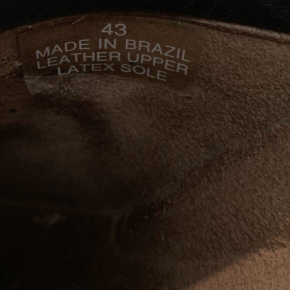 Native Deep E of the Rain Forest Mules TIRE Sole US 10.5 / EU 43 - Picture 8 of 8